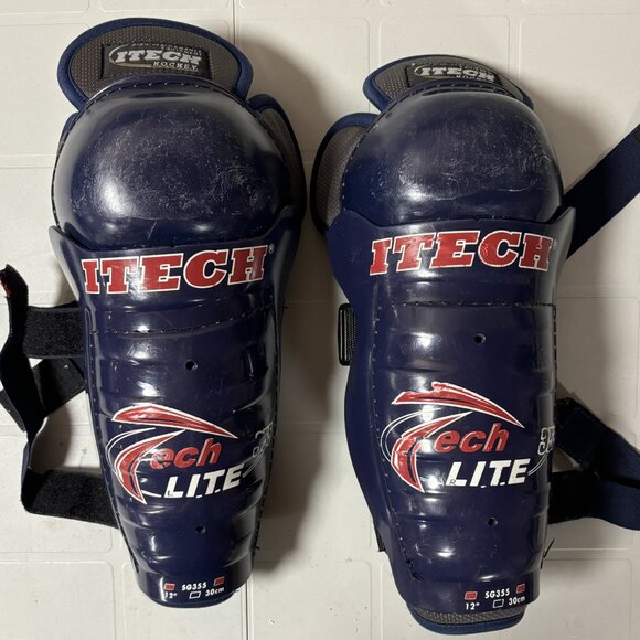 ITech Hockey Shin Pads - Picture 1 of 3